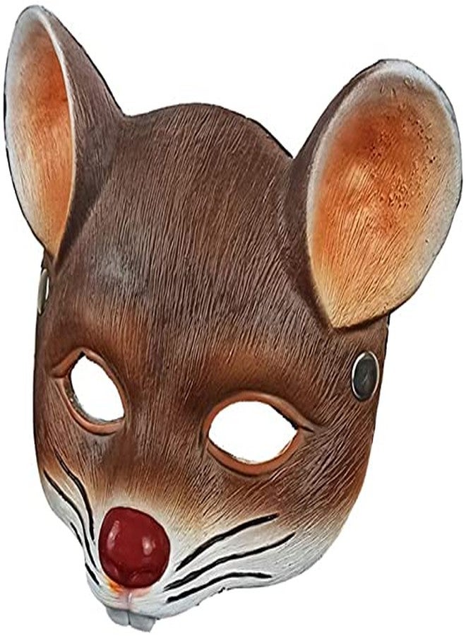 Joylern Animal Mask 3D Mouse Mask Halloween Mask for Halloween Cosplay Party Props - Brown - Image 3